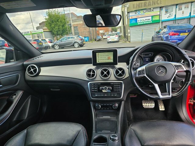 Mercedes-Benz CLA Class 2.1 Cla220 Cdi Amg Sport Coupe 7G-dct E Red #4