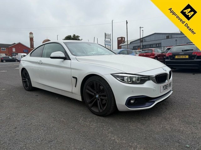 BMW 4 Series Gran Coupe 2.0 420I Sport Coupe Euro 6 S S White