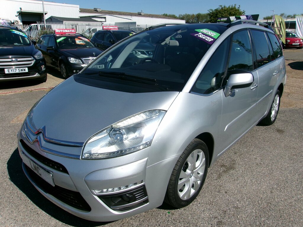 Citroen Grand C4 Picasso 7 Seat Platinum Hdi 5-Door Silver #3
