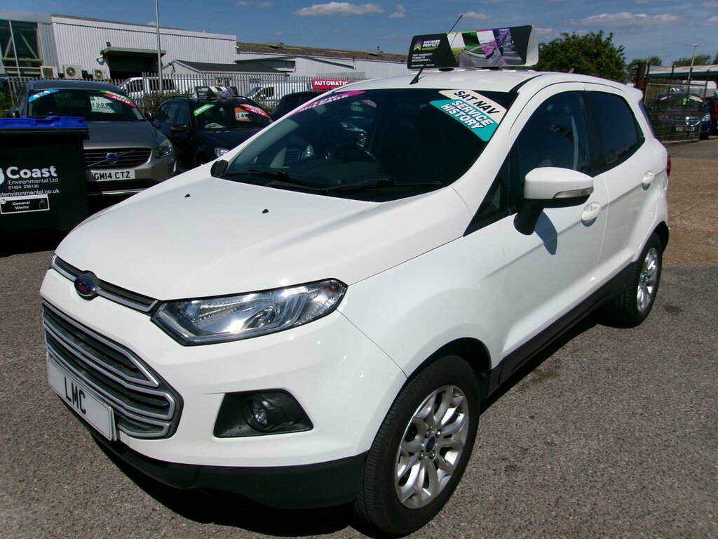 Ford Ecosport 1.0T Ecoboost Zetec Suv Euro 6 White #3
