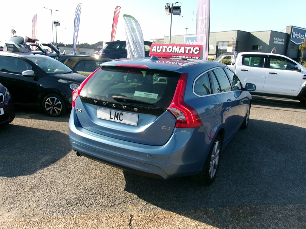 Volvo V60 2.0 D3 Se Lux Nav Estate Euro Blue #6