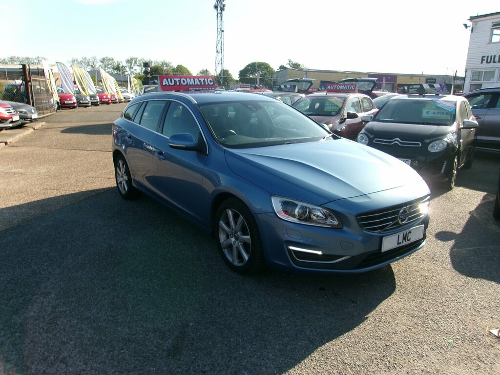 Volvo V60 2.0 D3 Se Lux Nav Estate Euro Blue
