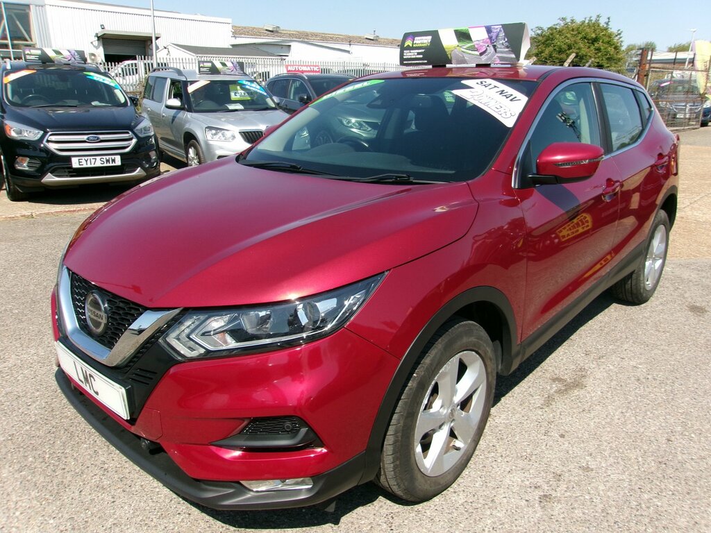 Nissan Qashqai 1.5 Dci Acenta Premium Suv Euro Red #3