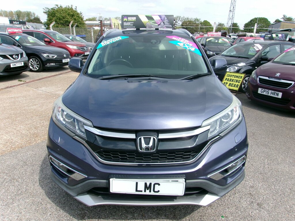 Honda Cr-V 2.0 I-vtec Sr Suv 4Wd Euro 6 S Blue #2
