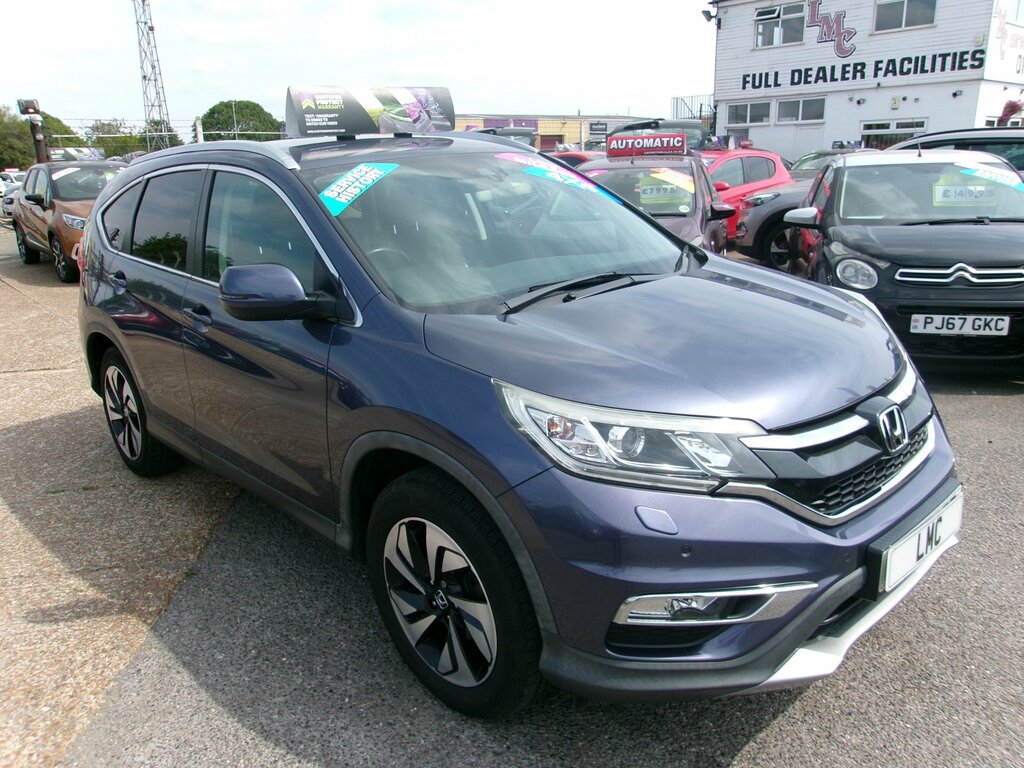 Honda Cr-V 2.0 I-vtec Sr Suv 4Wd Euro 6 S Blue