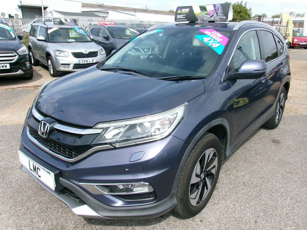 Honda Cr-V 2.0 I-vtec Sr Suv 4Wd Euro 6 S Blue #3