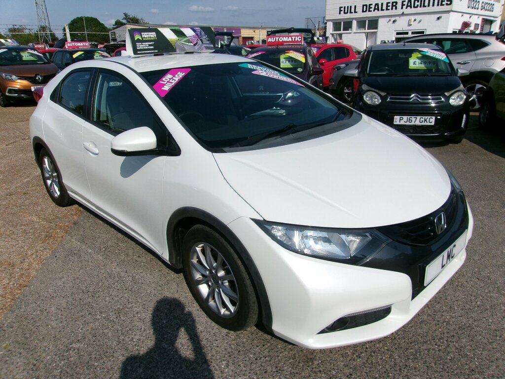 Honda Civic 1.8 I-vtec Es Hatchback Euro 5 White