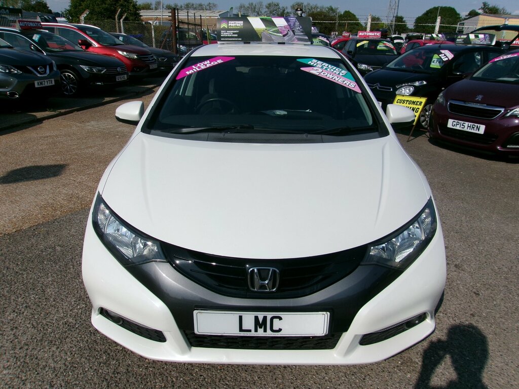 Honda Civic 1.8 I-vtec Es Hatchback Euro 5 White #2