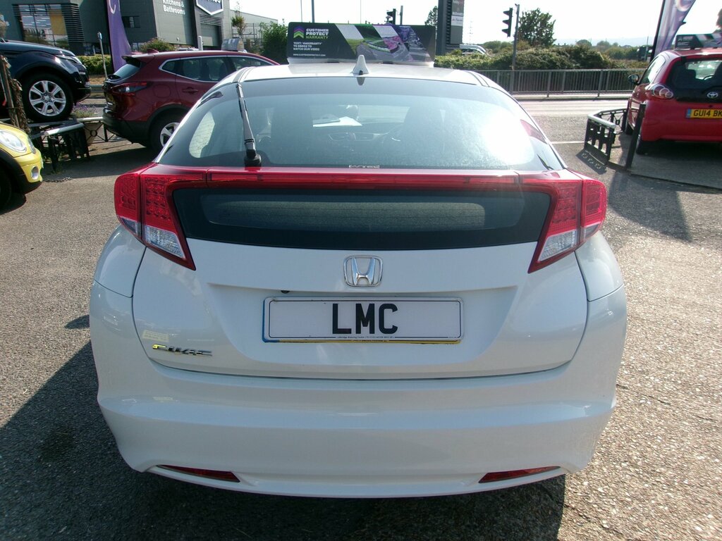 Honda Civic 1.8 I-vtec Es Hatchback Euro 5 White #5