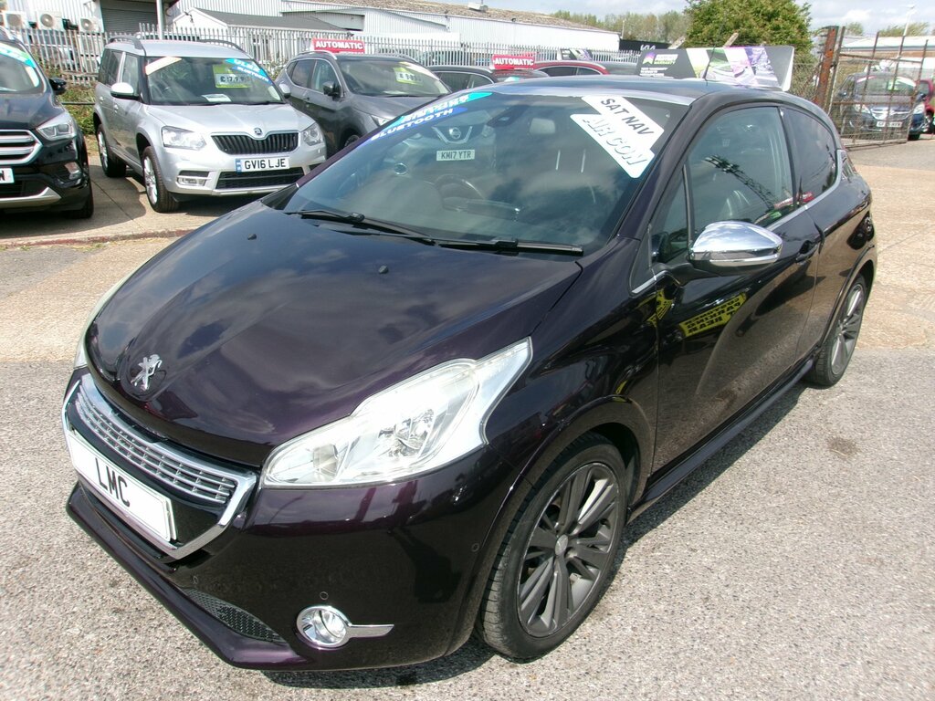 Peugeot 208 1.6 Bluehdi Xy Hatchback Euro 6 Purple #3
