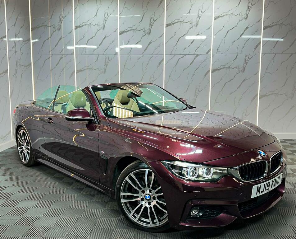 BMW 4 Series M Sport Purple