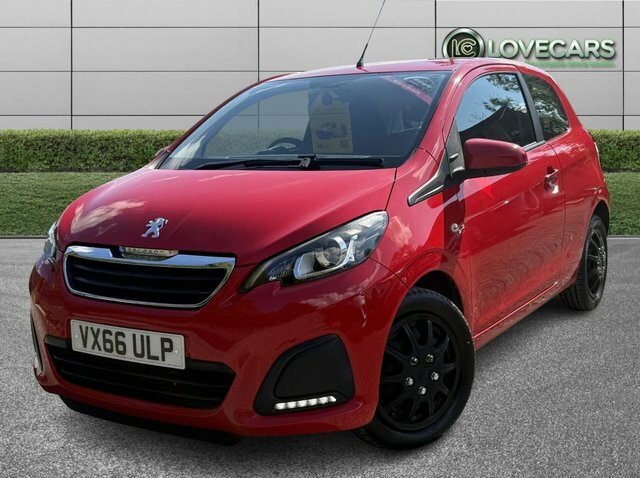 Peugeot 108 Active Hatchback Red #6