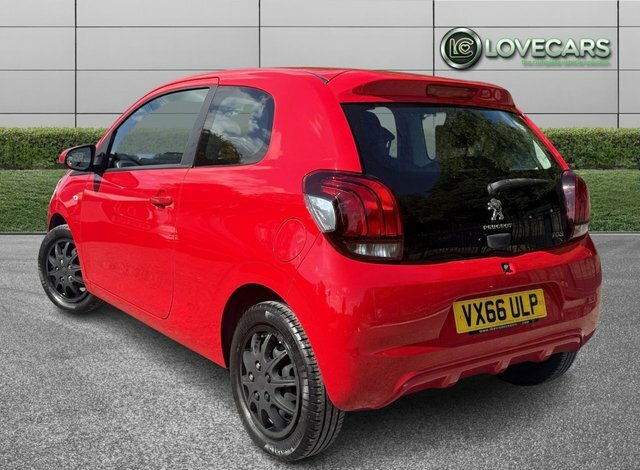 Peugeot 108 Active Hatchback Red #2