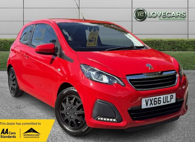 Peugeot 108 Active Hatchback Red