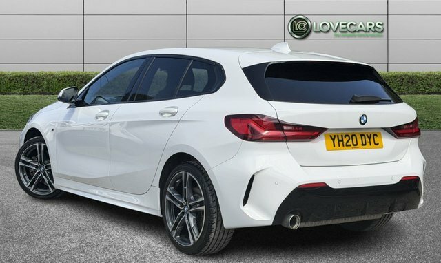 BMW 1 Series 118I M Sport Hatchback YH20DYC White #2