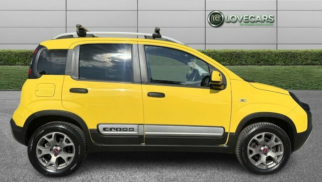 Fiat Panda Multijet 80 Cross 4X4 Yellow #3