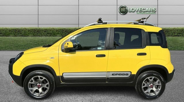 Fiat Panda Multijet 80 Cross 4X4 Yellow #5