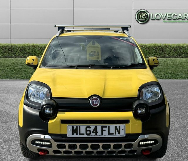 Fiat Panda Multijet 80 Cross 4X4 Yellow #4