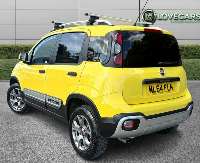 Fiat Panda Multijet 80 Cross 4X4 Yellow #2