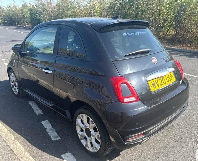 Fiat 500 Rock Star Hatchback Black #2