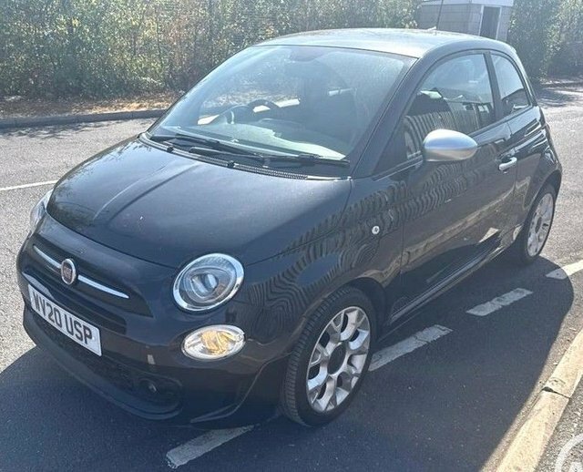 Fiat 500 Rock Star Hatchback Black #3