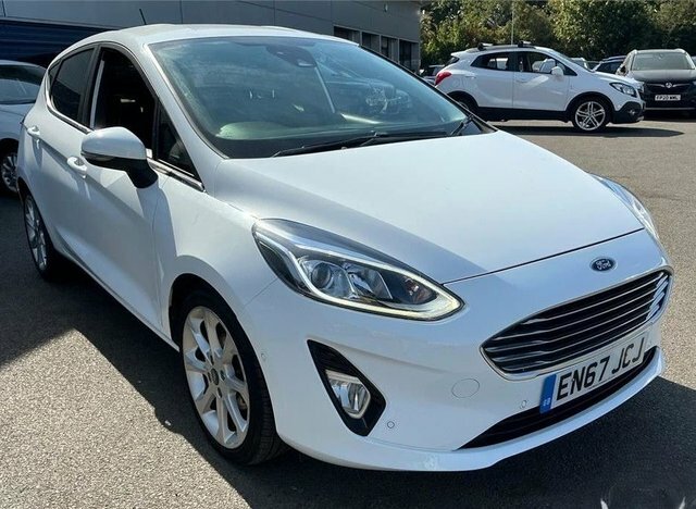 Ford Fiesta Tdci Titanium Hatchback White