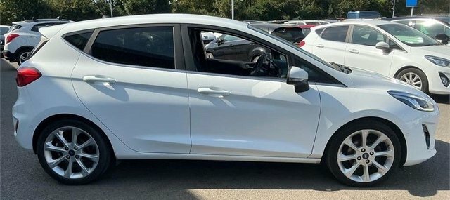 Ford Fiesta Tdci Titanium Hatchback White #3