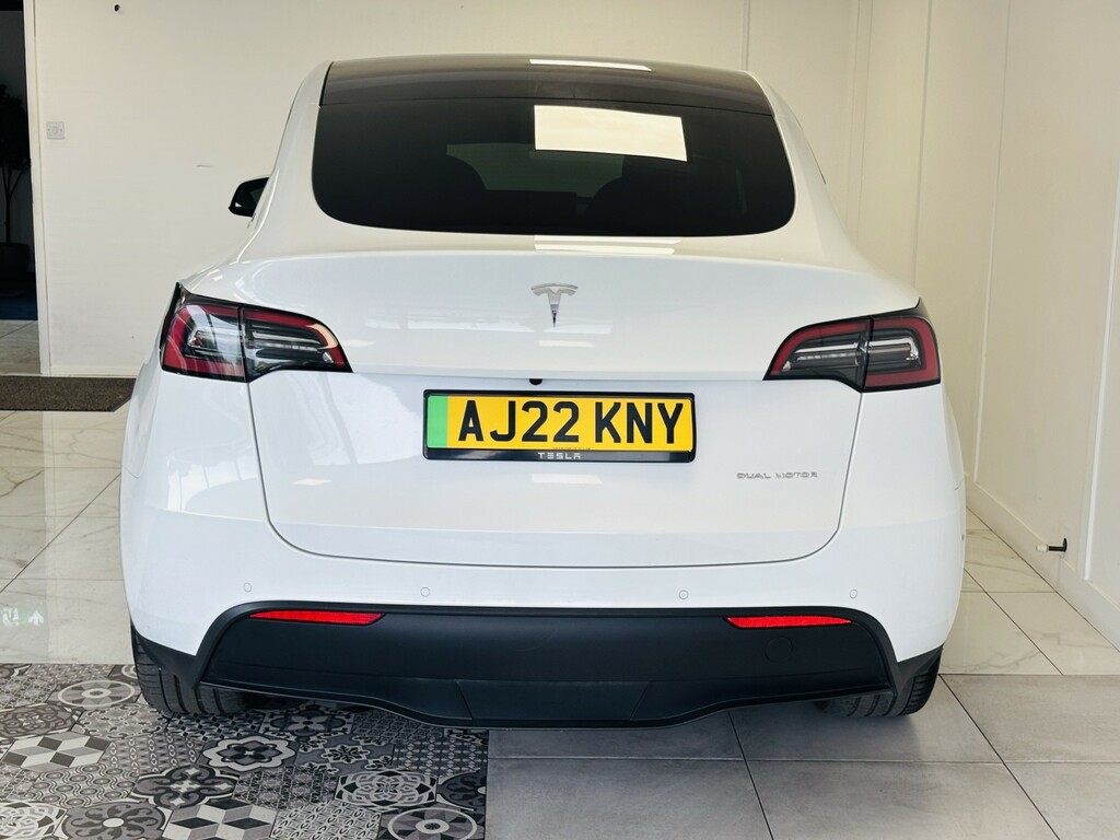 Tesla Model Y Suv Dual Motor Long Range 202222 AJ22KNY White #5