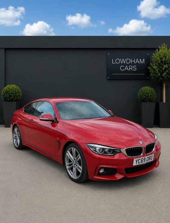 BMW 4 Series Gran Coupe 2L M Sport Red