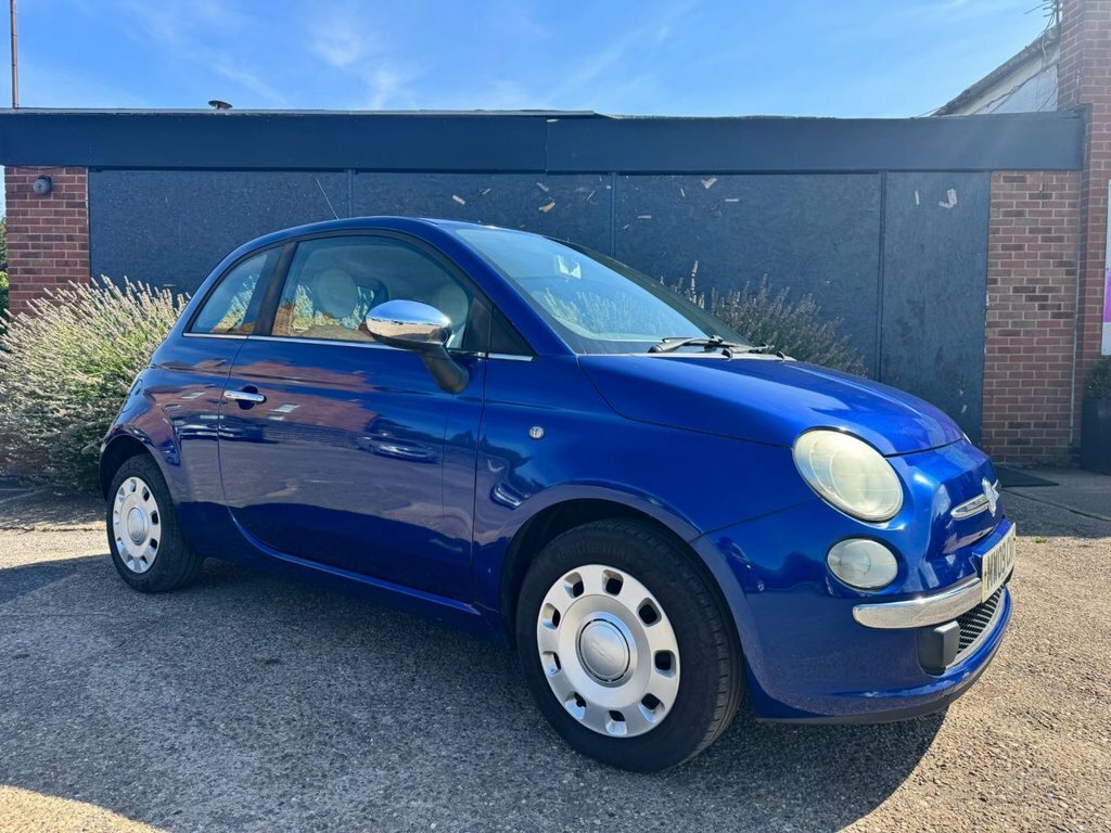 Fiat 500 1.2 Lounge Hatchback Dualogic Euro 4 6 Blue #1