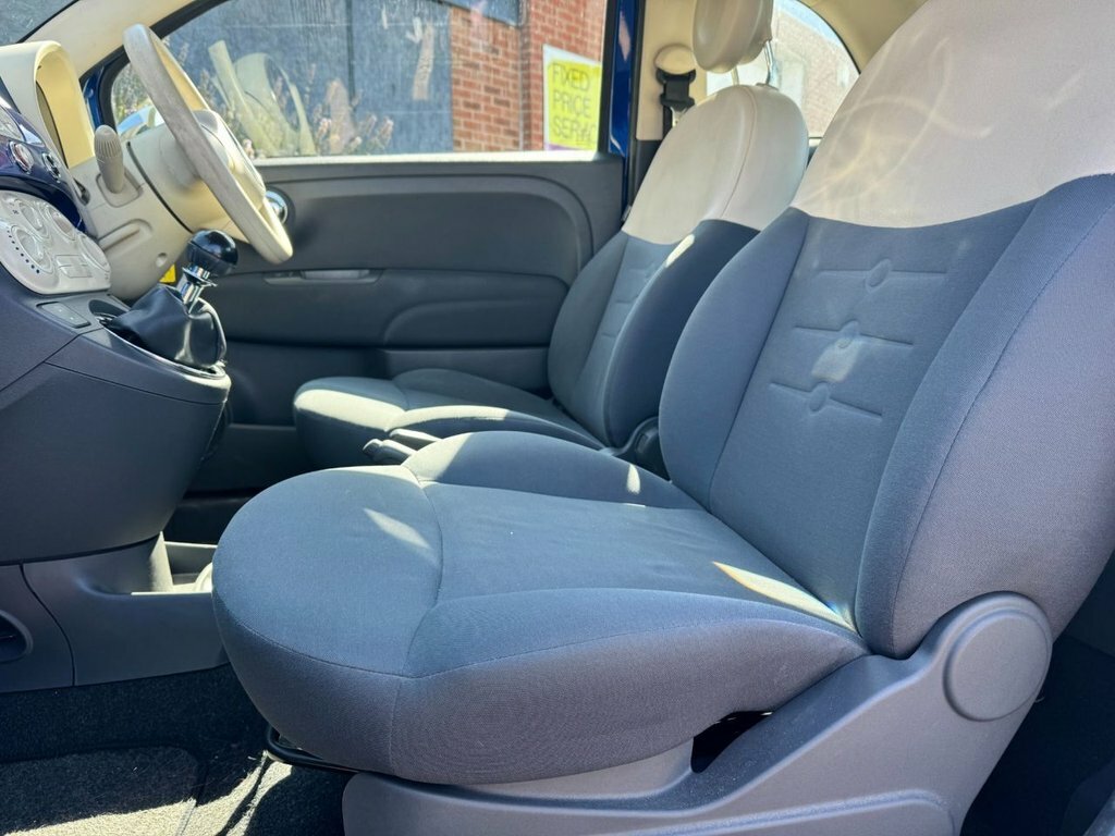 Fiat 500 1.2 Lounge Hatchback Dualogic Euro 4 6 Blue #4