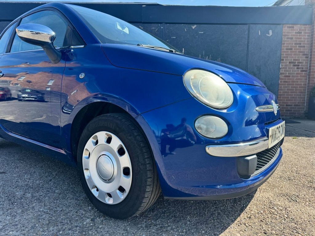 Fiat 500 1.2 Lounge Hatchback Dualogic Euro 4 6 Blue #8