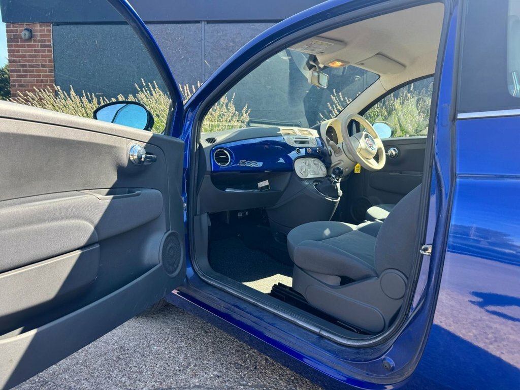 Fiat 500 1.2 Lounge Hatchback Dualogic Euro 4 6 Blue #11