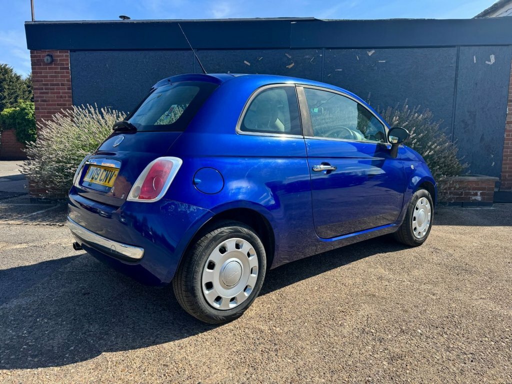Fiat 500 1.2 Lounge Hatchback Dualogic Euro 4 6 Blue #2