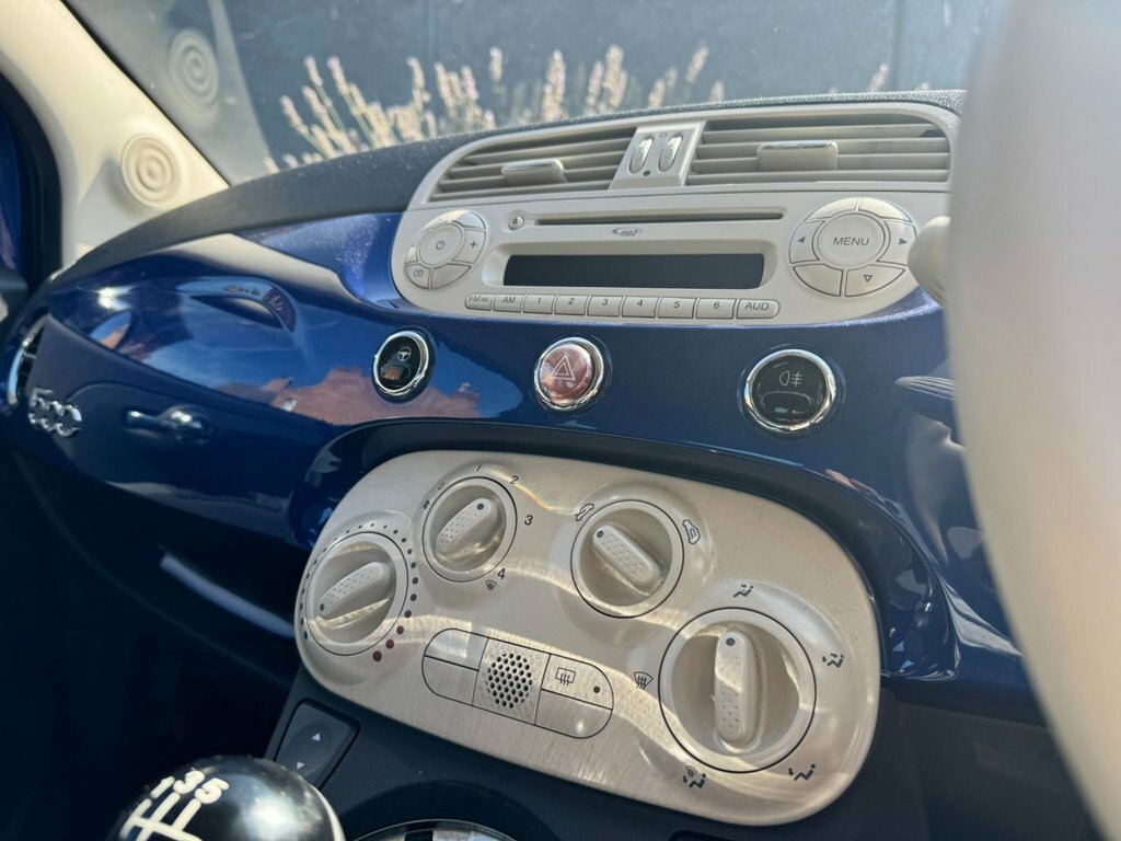Fiat 500 1.2 Lounge Hatchback Dualogic Euro 4 6 Blue #14