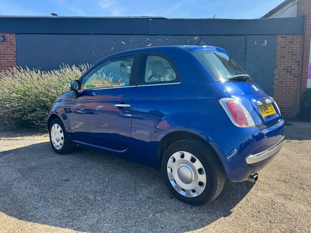 Fiat 500 1.2 Lounge Hatchback Dualogic Euro 4 6 Blue #5