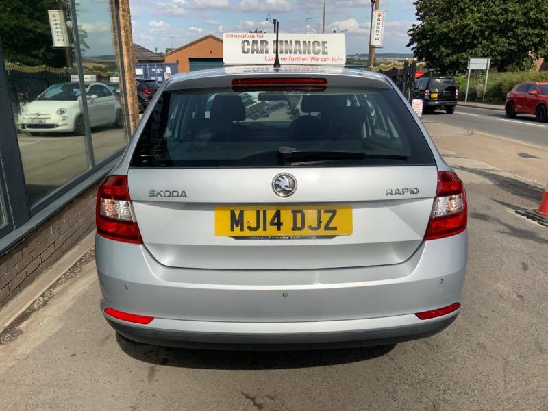 Skoda Rapid Spaceback 1.2 Tsi Se - 2014 14 MJ14DJZ Silver #3