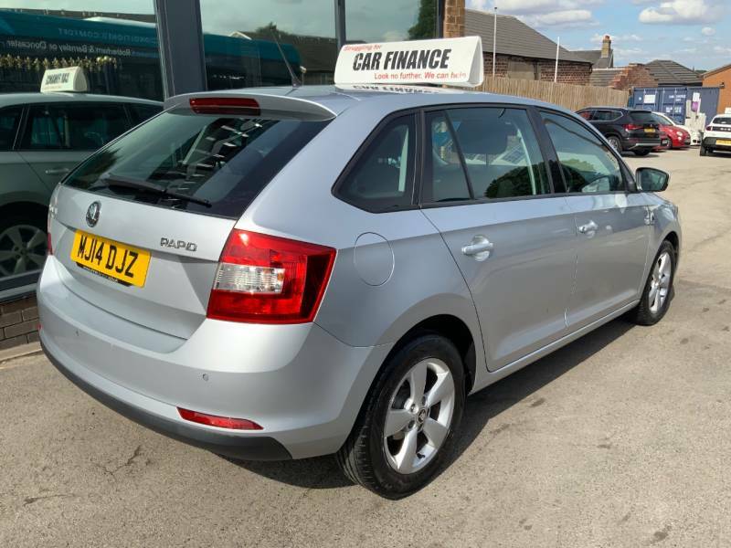 Skoda Rapid Spaceback 1.2 Tsi Se - 2014 14 MJ14DJZ Silver #2
