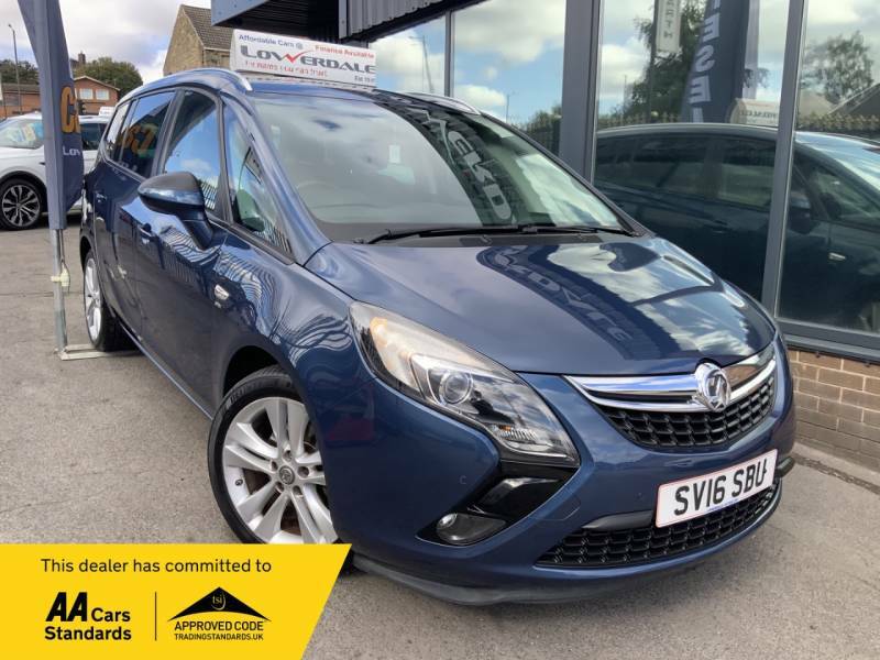 Vauxhall Zafira 1.4T Sri - 2016 16 Blue