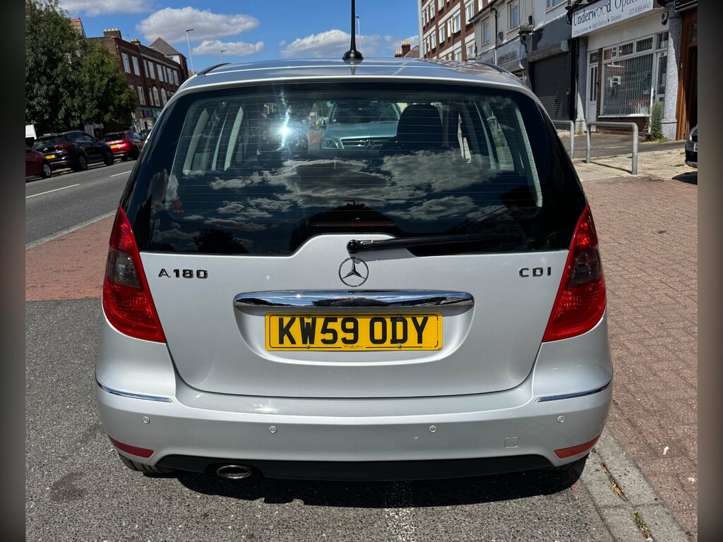 Mercedes-Benz A Class 2.0 A180 Cdi Avantgarde Se Hatchback Cv Silver #5