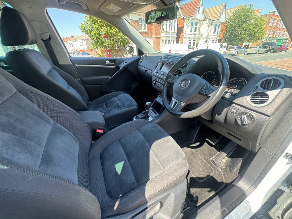 Volkswagen Tiguan 2.0 Tdi Bluemotion Tech Match Suv Manua White #12