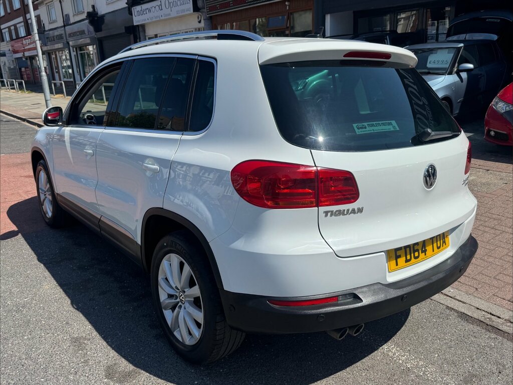 Volkswagen Tiguan 2.0 Tdi Bluemotion Tech Match Suv Manua White #8