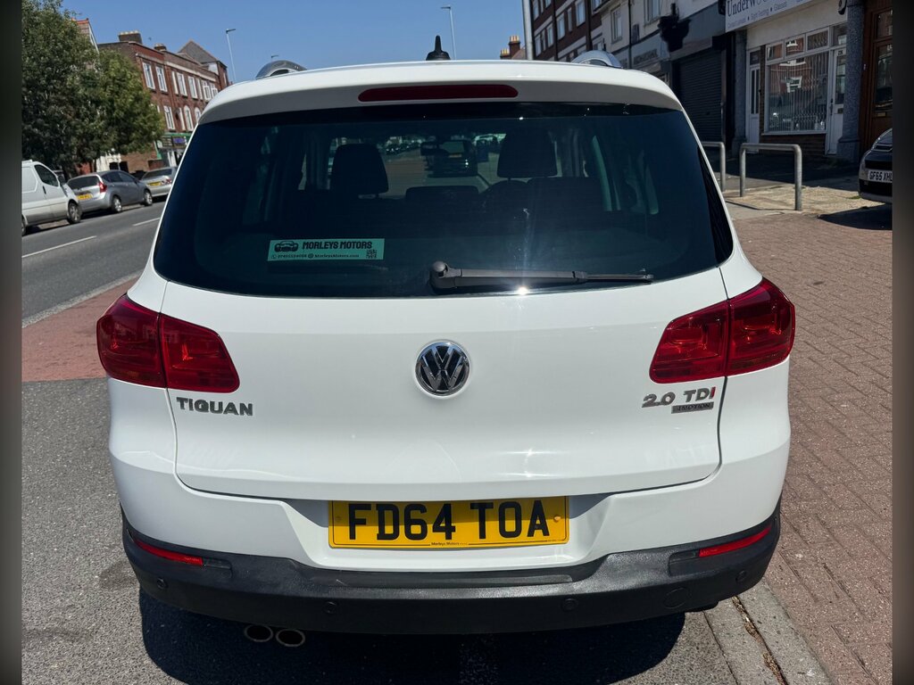 Volkswagen Tiguan 2.0 Tdi Bluemotion Tech Match Suv Manua White #7