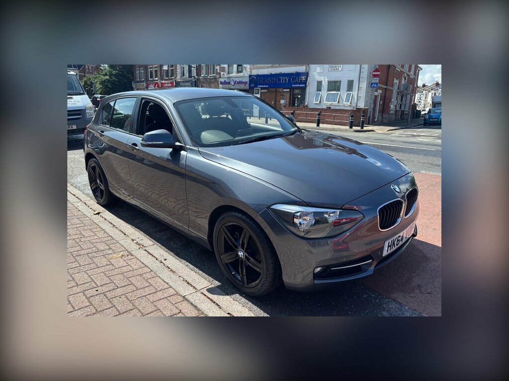 BMW 1 Series 1.6 116I Sport Hatchback Euro 6 Grey #3