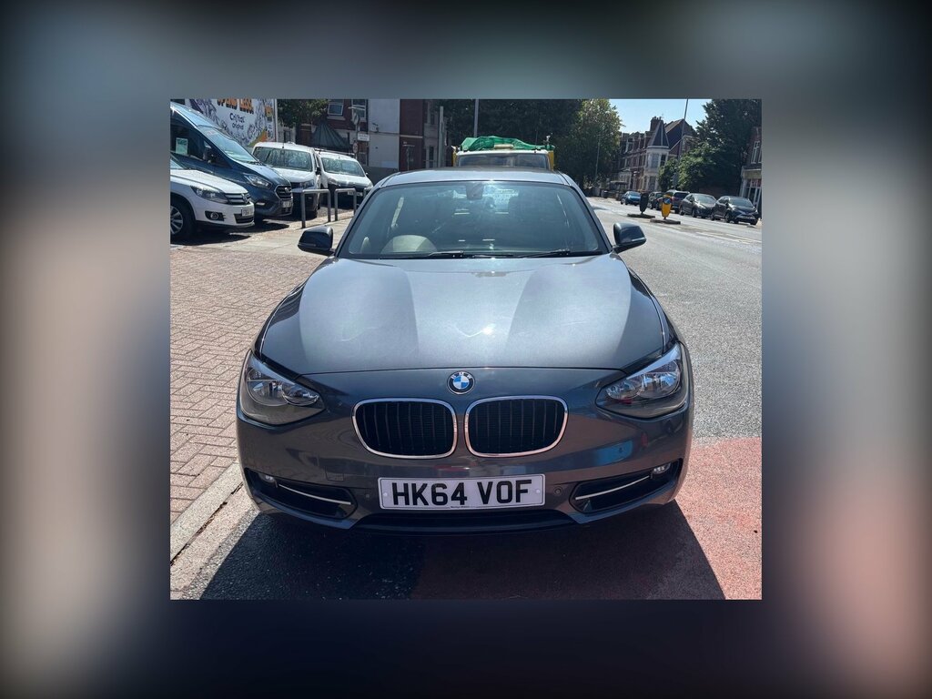 BMW 1 Series 1.6 116I Sport Hatchback Euro 6 Grey #2