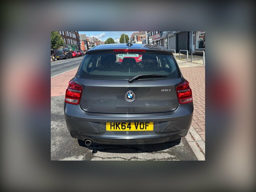 BMW 1 Series 1.6 116I Sport Hatchback Euro 6 Grey #5