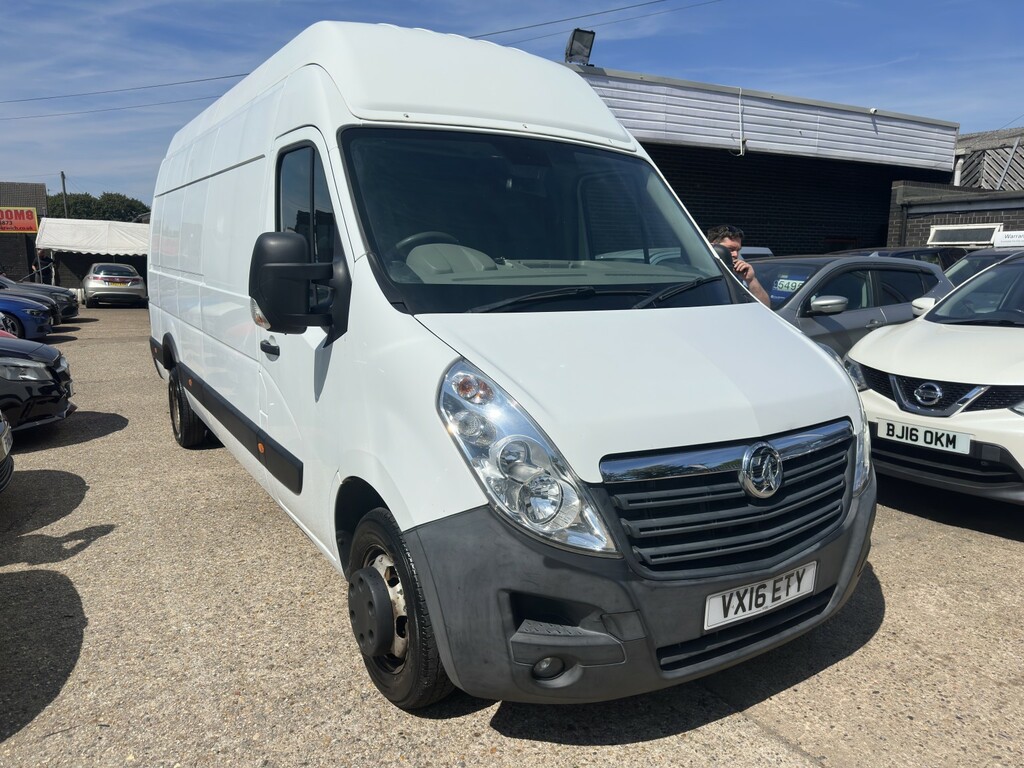 Vauxhall Movano 2.3 Cdti 4500 Biturbo Hdt 2016 White