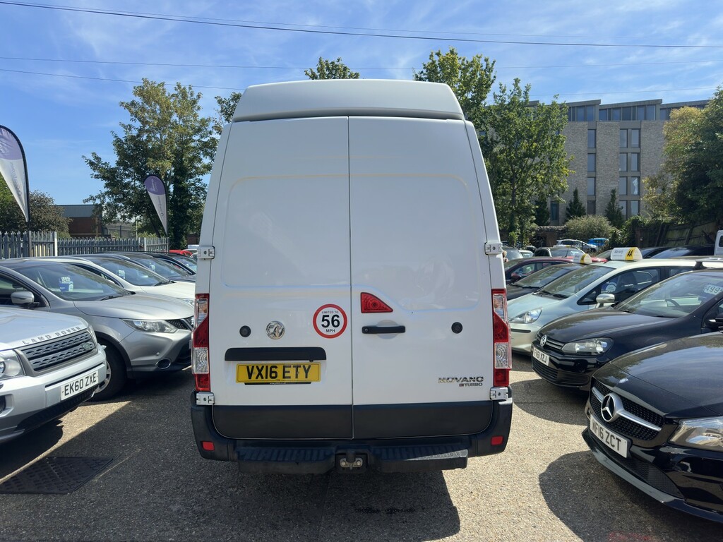 Vauxhall Movano 2.3 Cdti 4500 Biturbo Hdt 2016 White #5