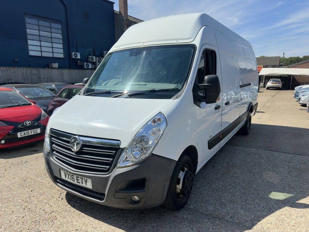 Vauxhall Movano 2.3 Cdti 4500 Biturbo Hdt 2016 White #3