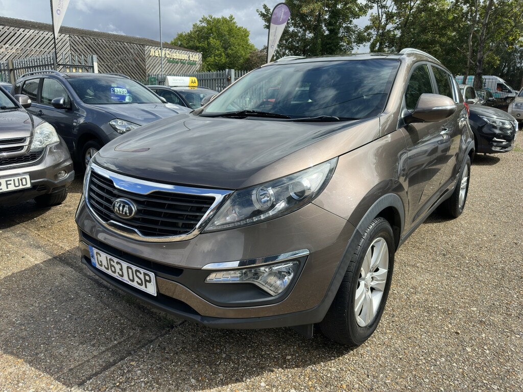 Kia Sportage 1.7 Crdi Ecodynamics 2 2013 GJ63OSP Brown #3